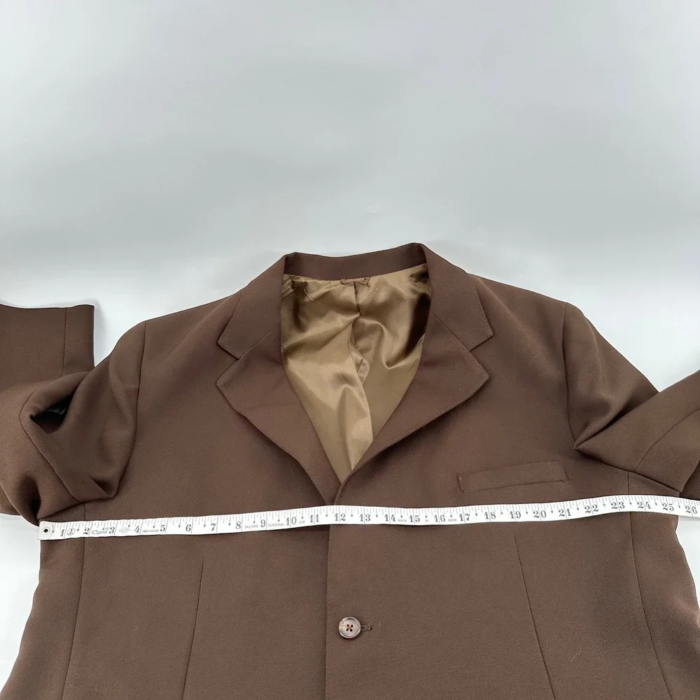 Levi's Action Suit Blazer Mens 46-48R Brown Vintage Sport Coat Retro Vintage